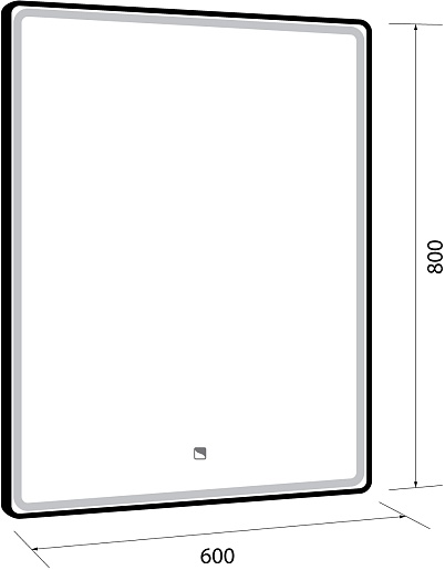 Dreja Мебель для ванной Slim 65 подвесная белая – фотография-20